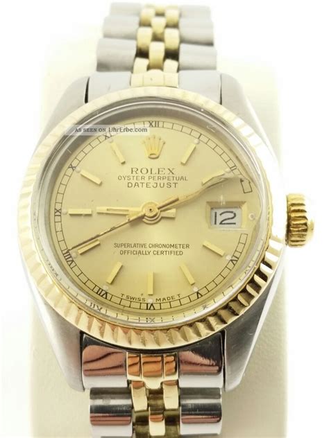 rolex oyster perpetual datejust armbanduhr für damen